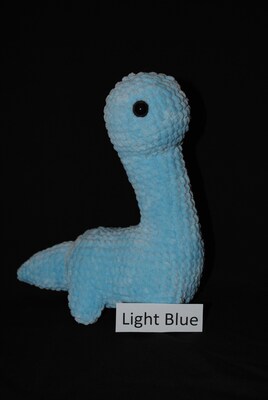 Crochet Plush Brontosaurus - image1